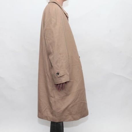 Silky Cashmere Balmacaan Coat
