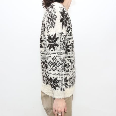 Nordic Pattern Knit Sweater