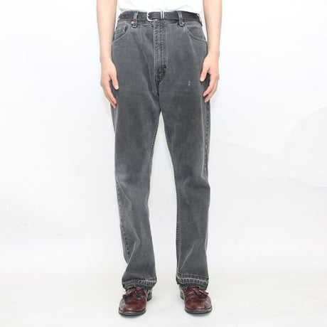Levi's 505 Black Denim Pants MADE IN USA