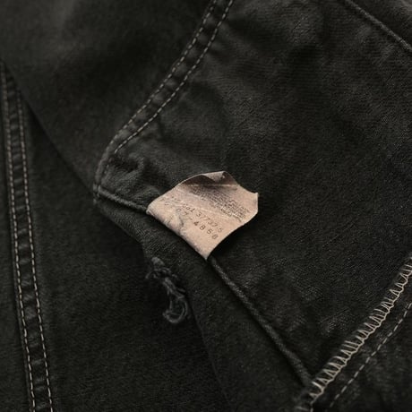 90's Levi's 70507-4858 Black Denim Jacket  MADE IN USA