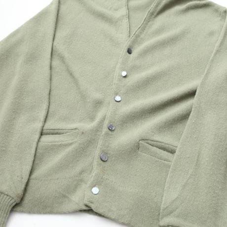 Vintage Acryl Knit Cardigan