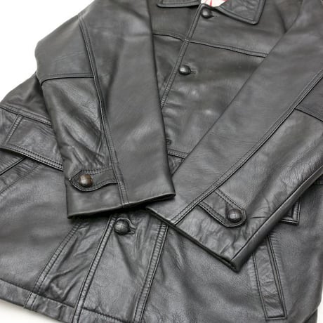 Black Leather Coat