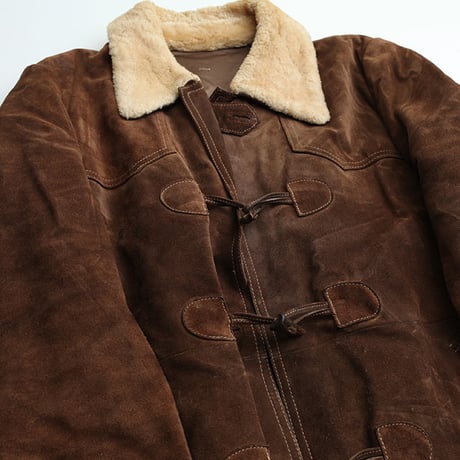 ヴィンテージ スウェードダッフルコート Vintage Coat