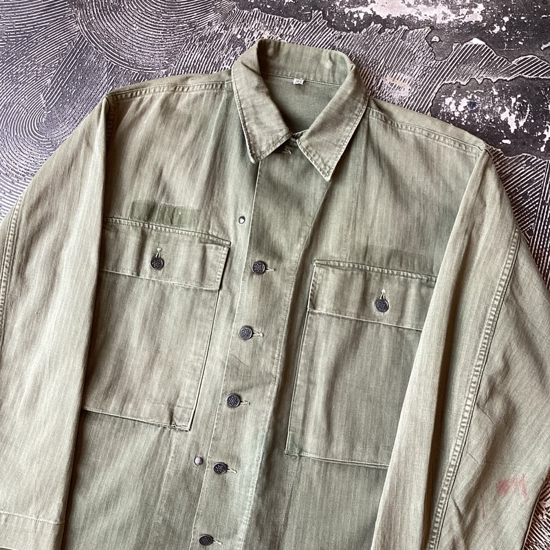 40s U.S.ARMY Military M-43 13Star HBT Jacket |