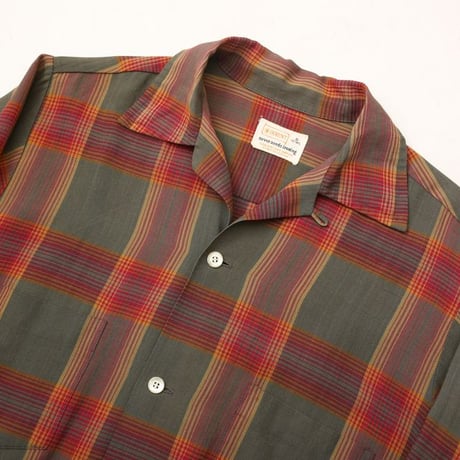 60's BRENT Rayon L/S Shirt