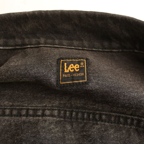 80-90s Lee 220 Black Denim Jacket