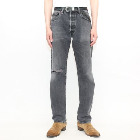 Levi's 501 Black Denim Pants