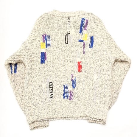 Vintage Design Wool Knit Sweater