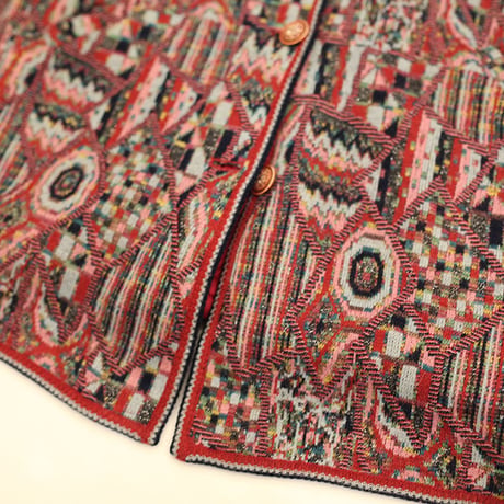 Ethnic Pattern Half Coat