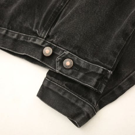 Black Denim Trucker Jacket