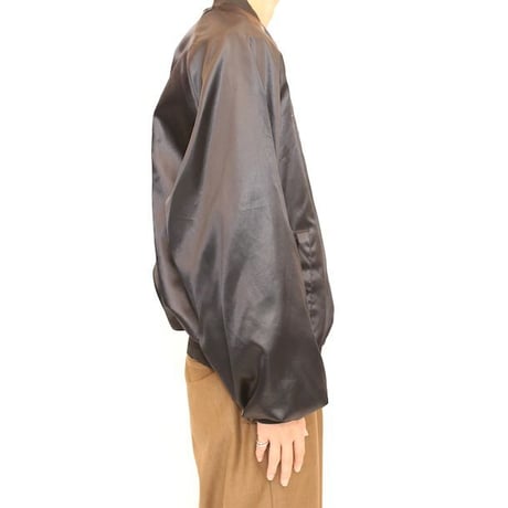 Nylon Bomber Jacket Loose Silhouette