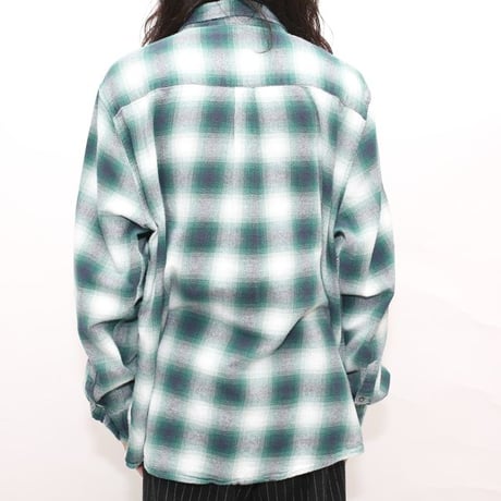 CHAPS Ombre Plaid Cotton Flannel Shirt