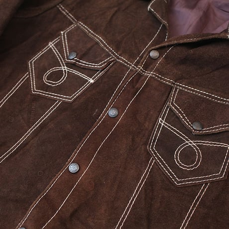 Suede Trucker Jacket