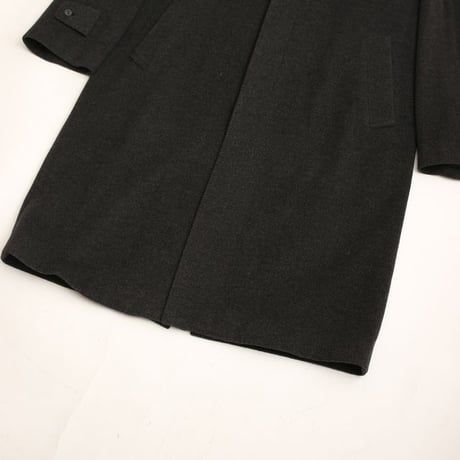 100% Cashmere Balmacaan Coat MADE IN ITALY