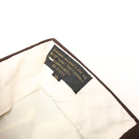 Vintage 2Tac Flare Slacks Pants