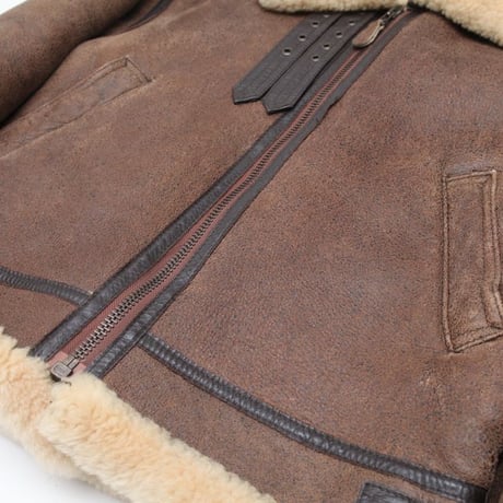 B-3 Mouton Leather Jacket
