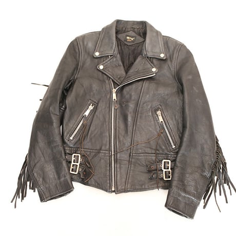 Fringe Leather Jacket