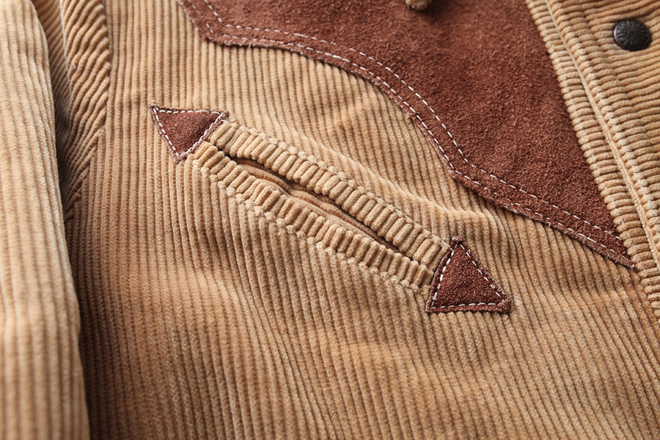 ウエスタンジャケット 太畝コーデュロイ Vintage Western Jacket Fat