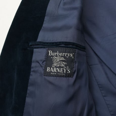 Vintage Burberry's Velour Tailored Jacket