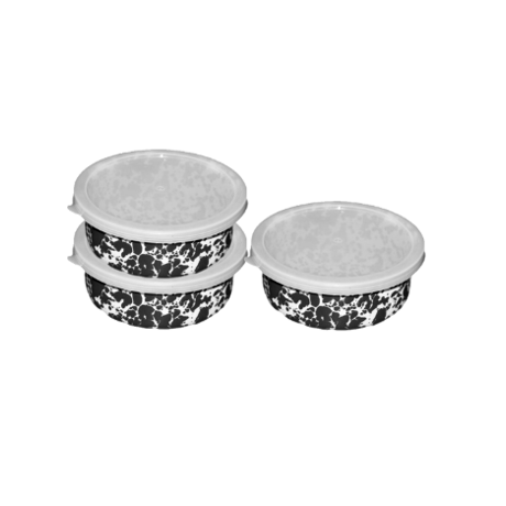 CROW CANYON HOME Storage Bowls, Set of 3,