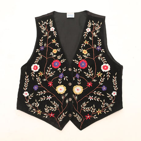 Vintage Embroidery  Vest