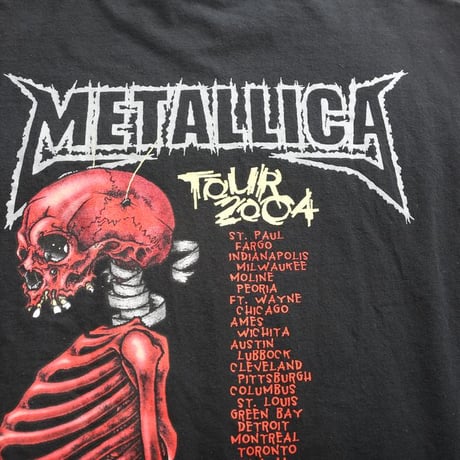Metallica Godsmack Madly In Anger Concert Tour T-Shirt