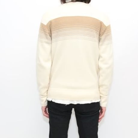 70's Zip Up Knit Cardigan