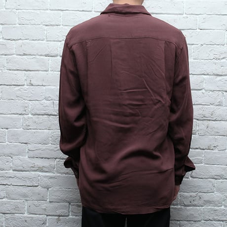 レーヨンシャツ Native Pattern Rayon Shirt