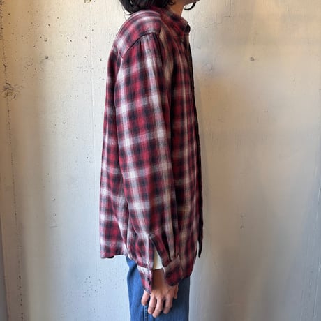 St. John's Bay Ombre Plaid Cotton Flannel Shirt