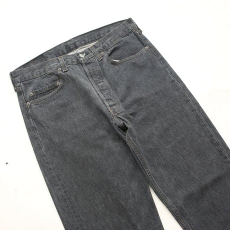 80s Levi's 501-0658 Black Denim Pants