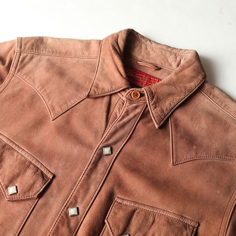 Steerhide Leather Western Shirt