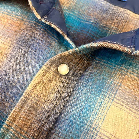 70s Pendleton Wool Western Shirt "HIGH GRADE WESTERN WEAR"