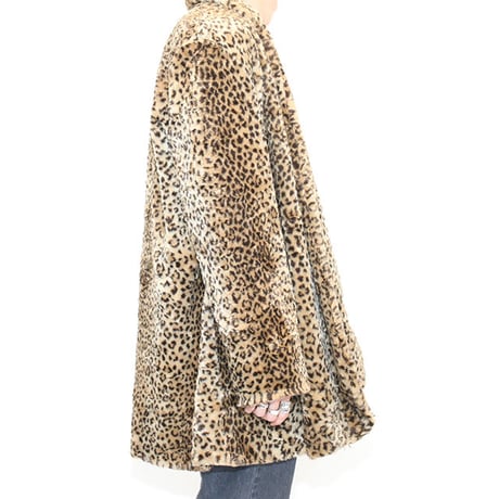 Leopard Fake Fur Coat