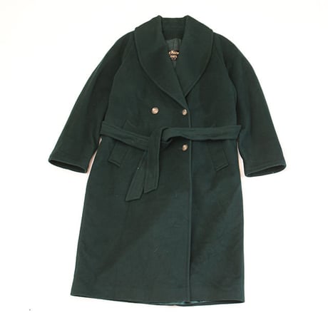 Double Brested Wool Long Coat