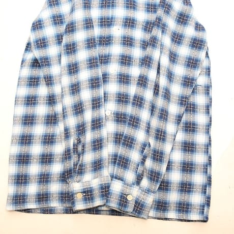 60s Sandy Mac Donald Open Collar Rayon Shirt
