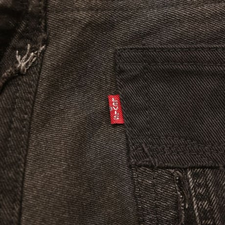 Levi's Patchwork Remake Black Denim Pants