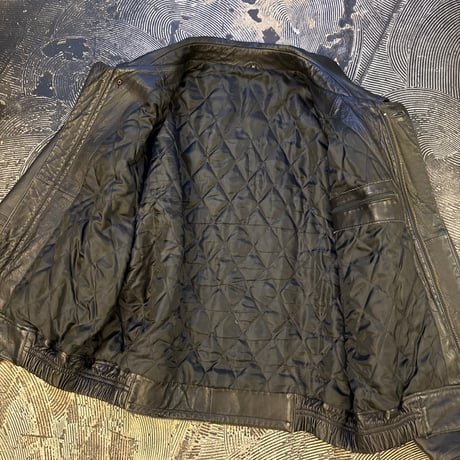 Flight Leather Jacket Black