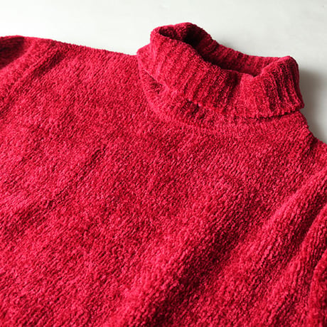 Velvet Turtle Neck Sweater