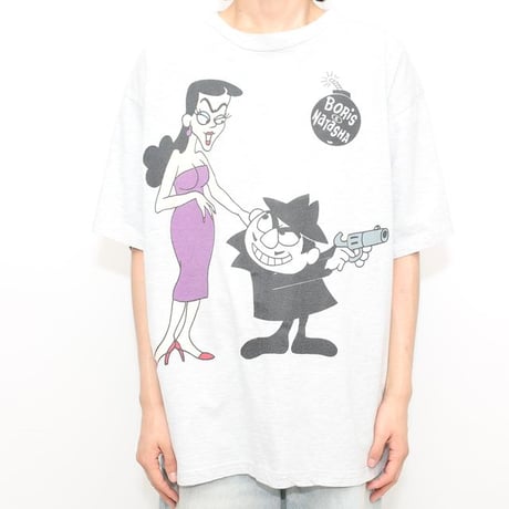 90's Rocky and Bullwinkle NatashaT-Shirt