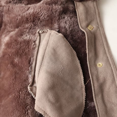 Vintage Mouton Coat