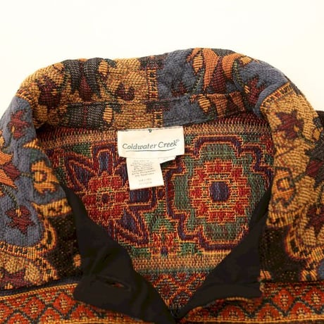 Coldwater Creek Tapestry Jacket MADE IN USA