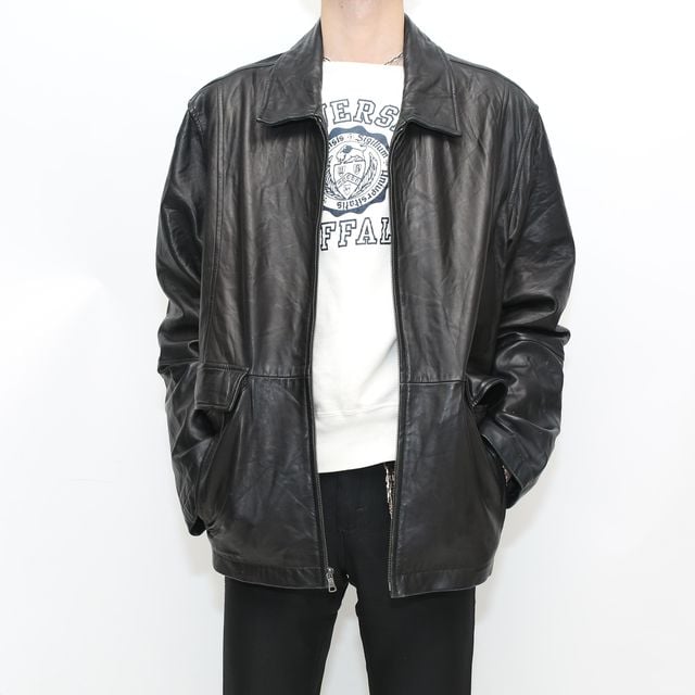 Claiborne Black Lambskin Jacket | Strato