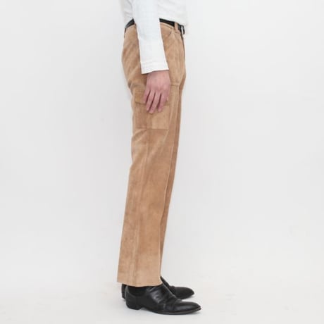 Vintage Suede Leather Pants