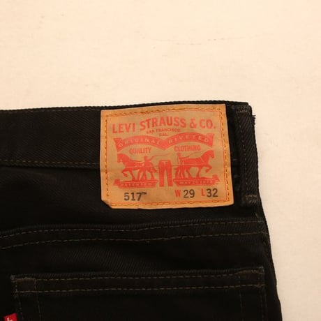 Levi's 517 Black Denim Pants