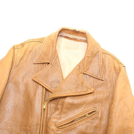 40s Mortorcycle Leather Sports Jacket