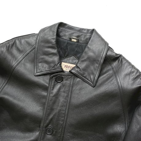 Black Leather Coat