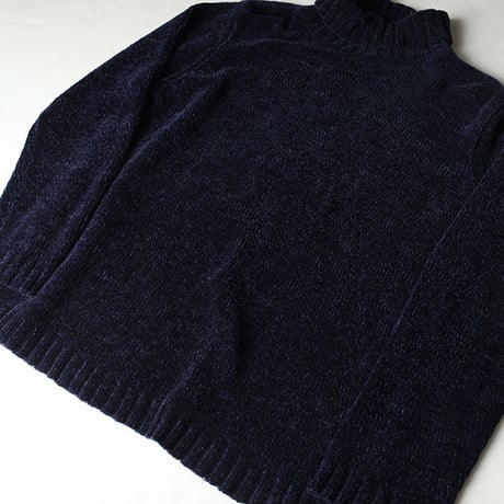 Velvet Turtle Neck Sweater