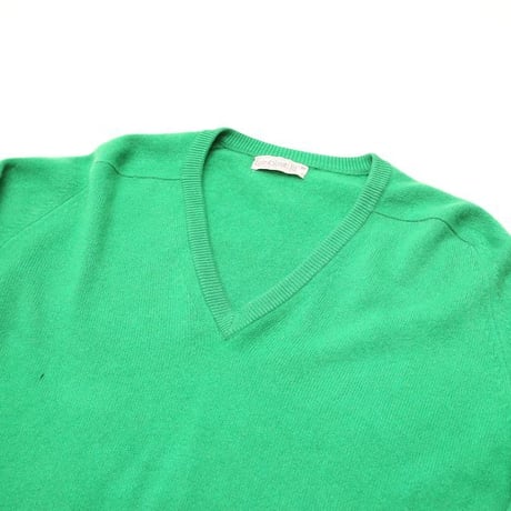 80's Lyle&Scott Cashmere V-Neck Knit Sweater
