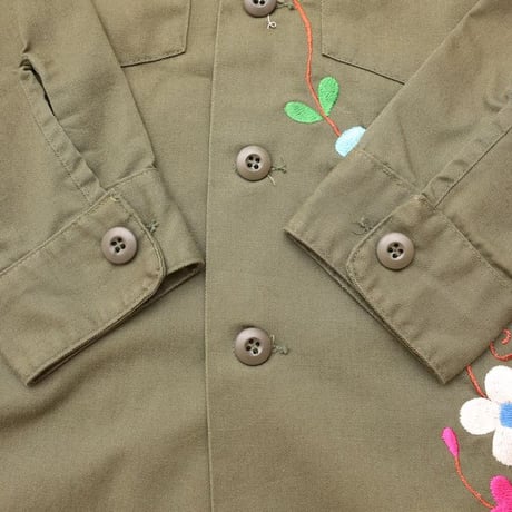 Embroidery Military L/S Shirt