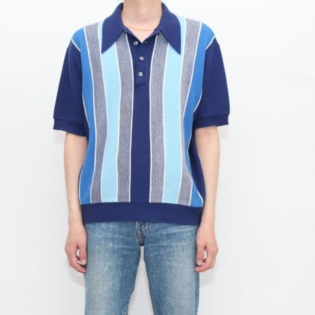 Vintage Knit Polo Shirt